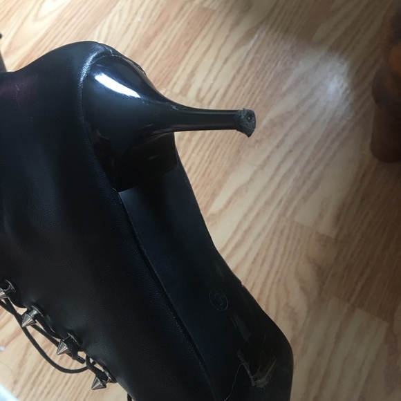 *SOLD* Nasty Gal Shoe Cult Witch Boots - Picture 4 of 4